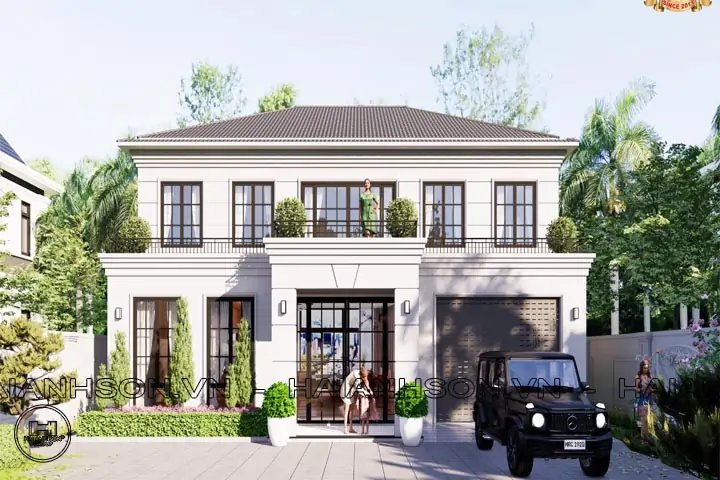 Thiết Kế Biệt Thự Tân Cổ Điển Tại Đông Hà Tkbt23 16 Thiết Kế Biệt Thự Tân Cổ Điểm Đông Hà Quảng Trị Tkbt23 (6)