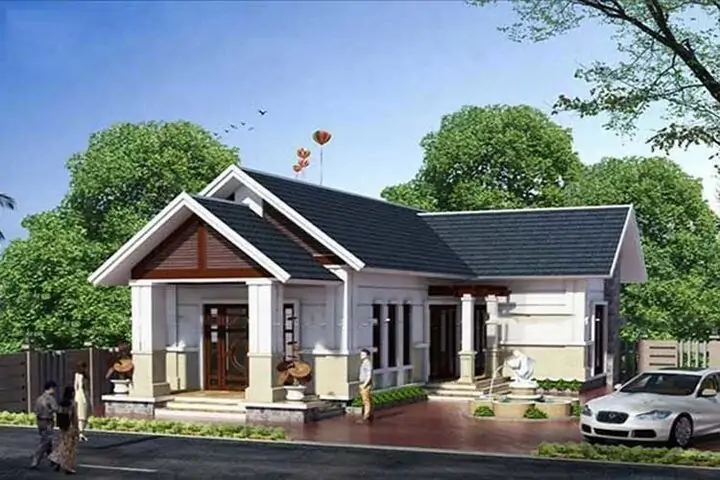 Ngắm Nhìn 101+ Mẫu Nhà Mái Thái 1 Tầng Rẻ Đẹp Bậc Nhất 3 Thiết Kế Nhà Mái Thái 1 Tầng Diện Tích Nhỏ Tiết Kiệm Không Gian