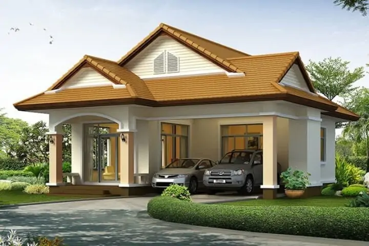 Ngắm Nhìn 101+ Mẫu Nhà Mái Thái 1 Tầng Rẻ Đẹp Bậc Nhất 2 Mẫu Nhà Giá Rẻ Tiết Kiệm Chi Phí Xây Dựng Tối Đa
